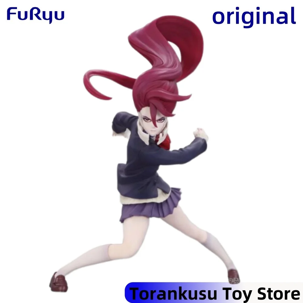 

Furyu Dandadan Anime Shiratori Aira Trio-Try-iT Figure Action Figures Model Figurine Original Figuarts Decoration Collection