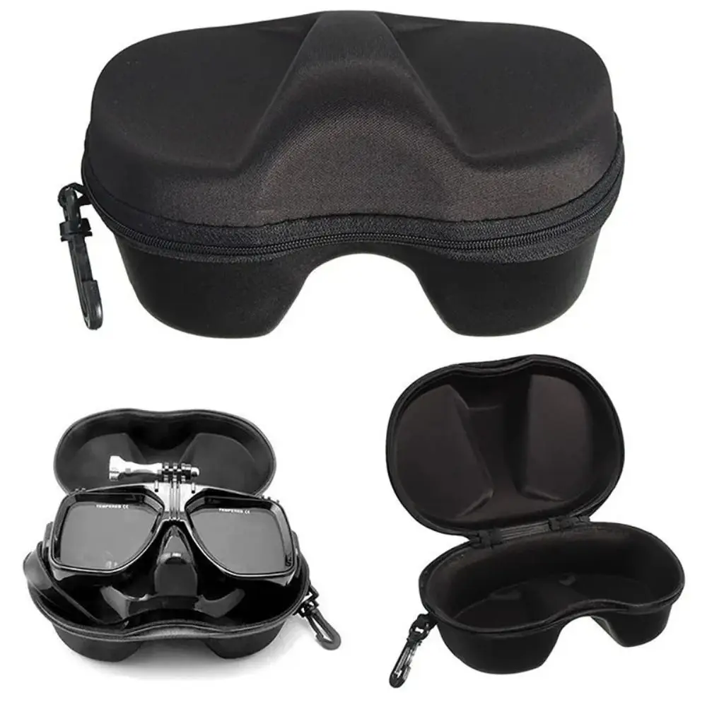 Portable Diving Swimming Goggles Box Zipper Bag Protector Glasses Box Glasses Bag Protective Cover Diving Mask Underwater Case