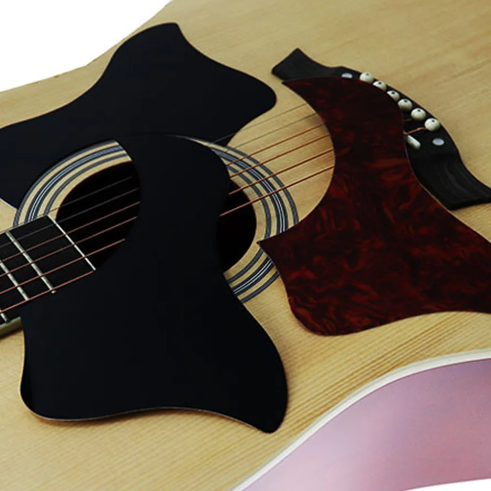

20Pcs Acoustic Guitar Pickguard PVC Self-Adhesive Replacement Electric Guitar Protective Scratch Plate Guard Sticker