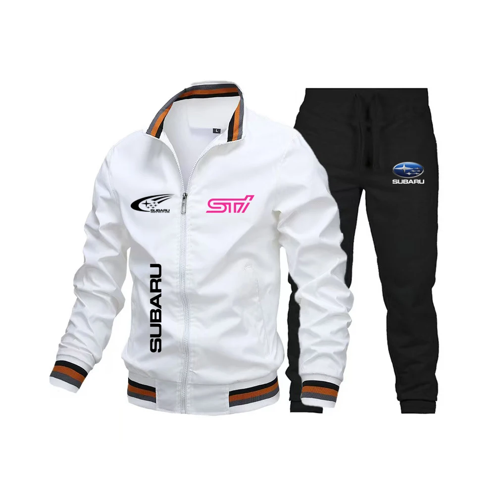 

Men's logo jacket, printed jacket, outdoor fashion motorcycle SUBARU racing riding jacket, men's jacket