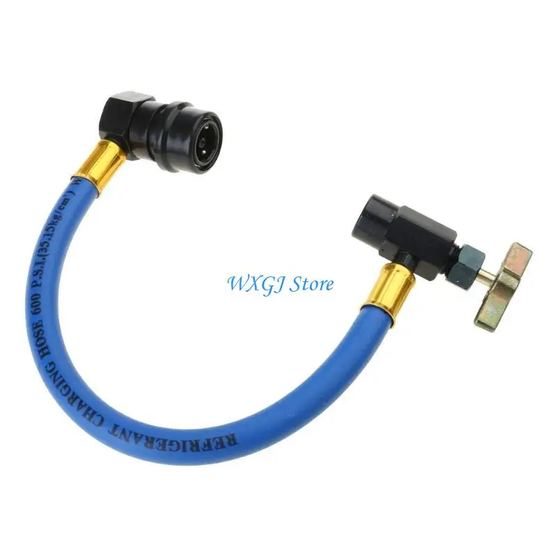 

37JE 600PSI R134A AC Auto Conditioning Recharge Hose Refrigerant Can Tap New