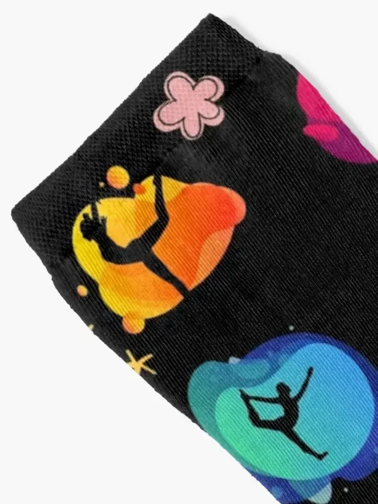 Flexible Acrobatics, Gymnastics Socks kawaii winter thermal Men Socks Luxury Brand Women's