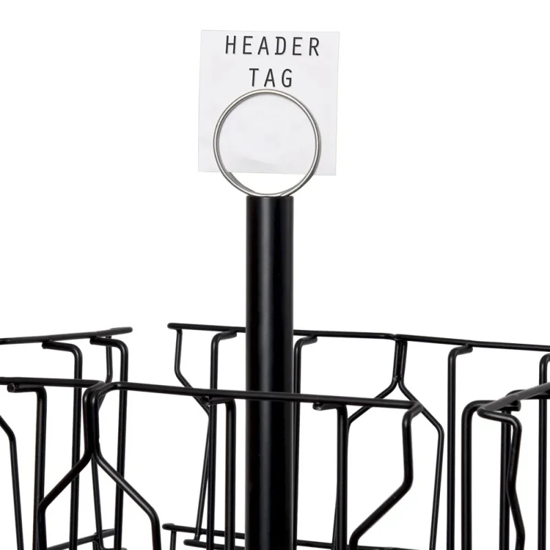 custom.72 Pockets Rotatable Metal Frame Post Card Flooring Organizer Display Rack Card Holder Stand