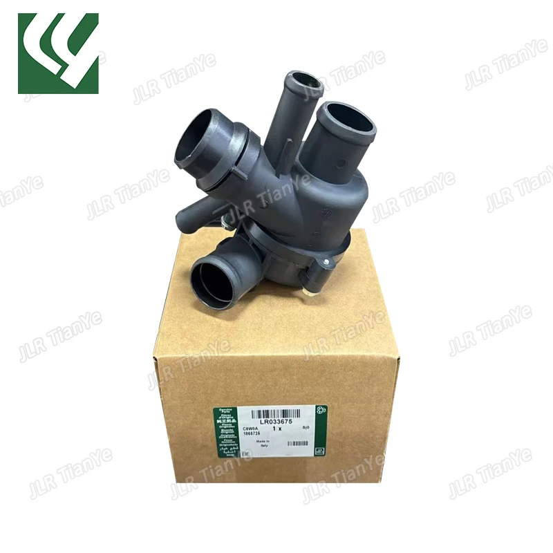

LR033675 LR039254 LR062085 3.0 Diesel Coolant Thermostat Housing Assembly for Land Rover Discovery Range Rover Water Outlet Pipe