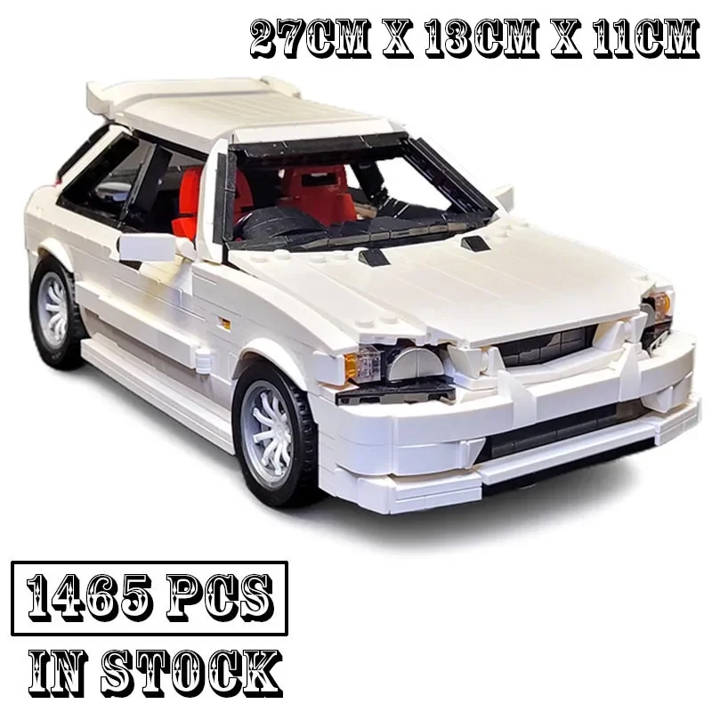 

New 90s Civic Type-R (EK9) MOC-152864 Race Car Model Buiding Creators Block Bricks Educational Toys for Children Birthday Gifts