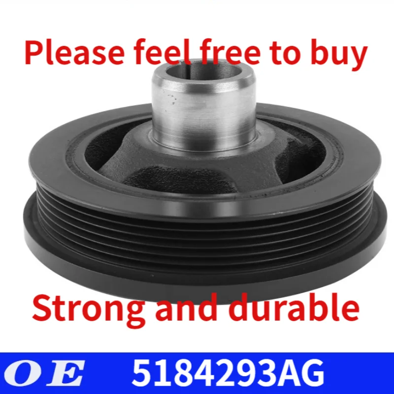 

Engine Harmonic Balancer Fit for Chrysler Dodge Grand Caravan Jeep Ram Volkswagen 5184293AC, 5184293AG, 5184293AH