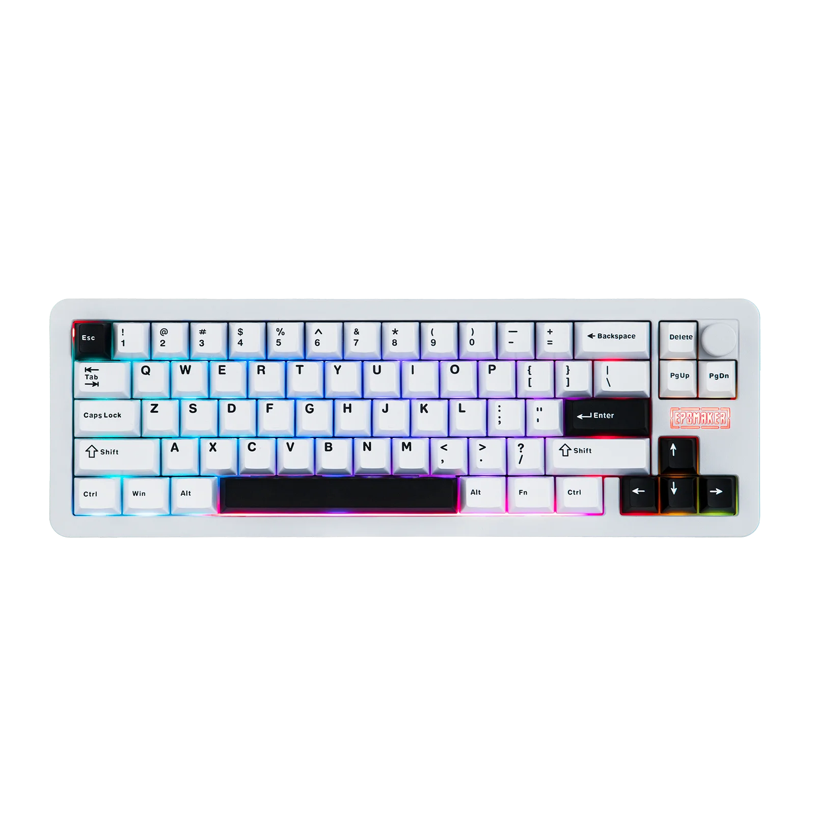 EPOMAKER Galaxy68 QMK/VIA 65% ANSI US Layout Hot-Swap Gasket Wired