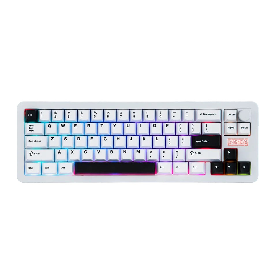 Epomaker Galaxy68 アルミ ガスケット KTTKangWhite Sd8455adc24f448acb5355bc25118d