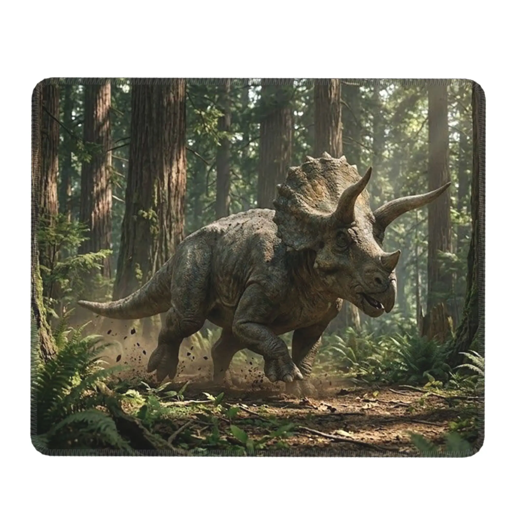 Dinosaur Forest Scene Mouse Pad Computer Keyboard Mouse Mat Gamer PC Laptop Desk Mat Office Accessories Table Mats
