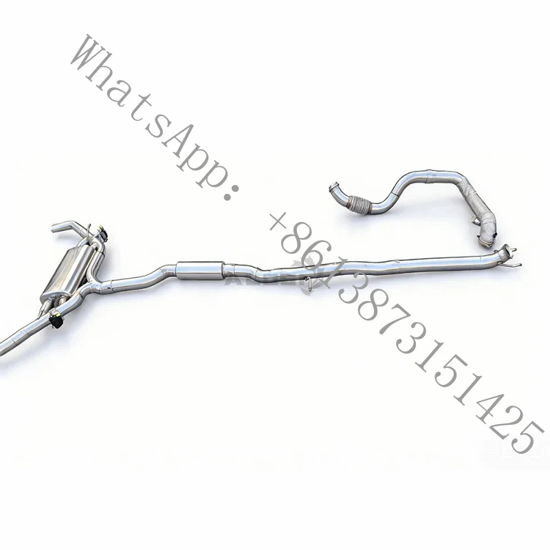 

Compatible with-GLA220/GLA250/GLA260 X156 2.0T 2013-2019 Alosi SS304 Catback Exhaust System