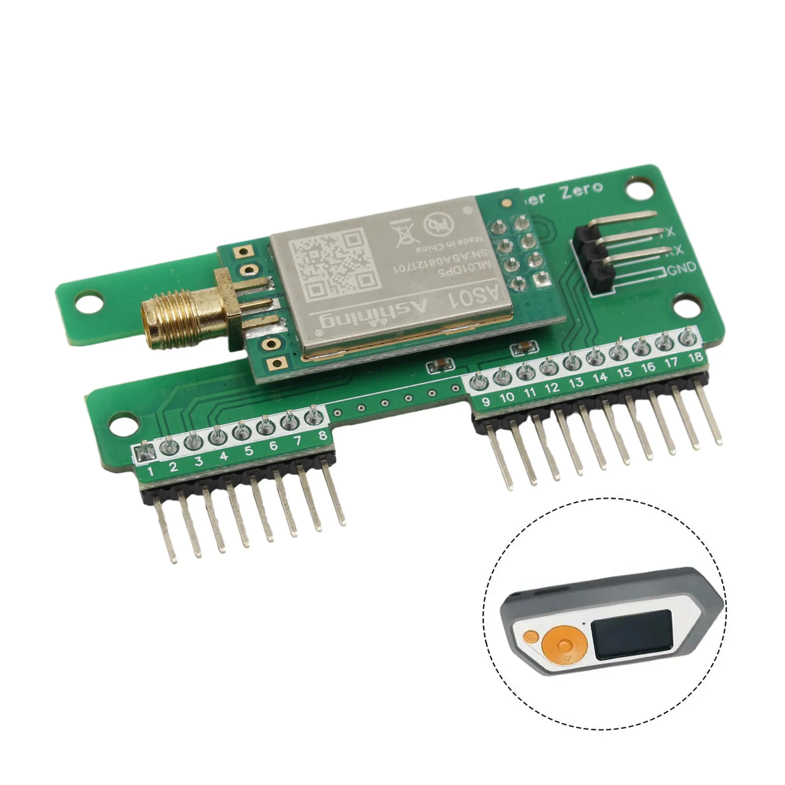 Flipper Zero improved NRF24 module GPIO for sniffers and mouse jackers