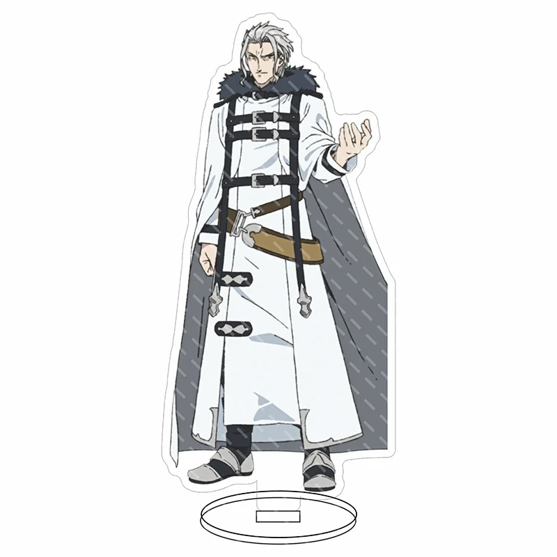 Anime Mushoku Tensei: ديكورات مكتب التناسخ العاطلين عن العمل، حامل أكريليك، ملحقات شخصيات الرسوم المتحركة