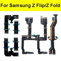 MainBoard Connector LCD Display USB Main Flex For Samsung Z Flip 3 4 5 F711 Spin Axis Cable Repair For Samsung Z Fold 2 3 4 5 6