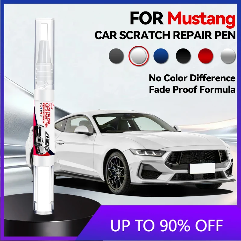 2026 Hot Car Tool For Ford Mustang 1979-2025 Fox Body SN95 S197 S550 Paint Repair Pen Touch Up Scratch Remover DIY Aut