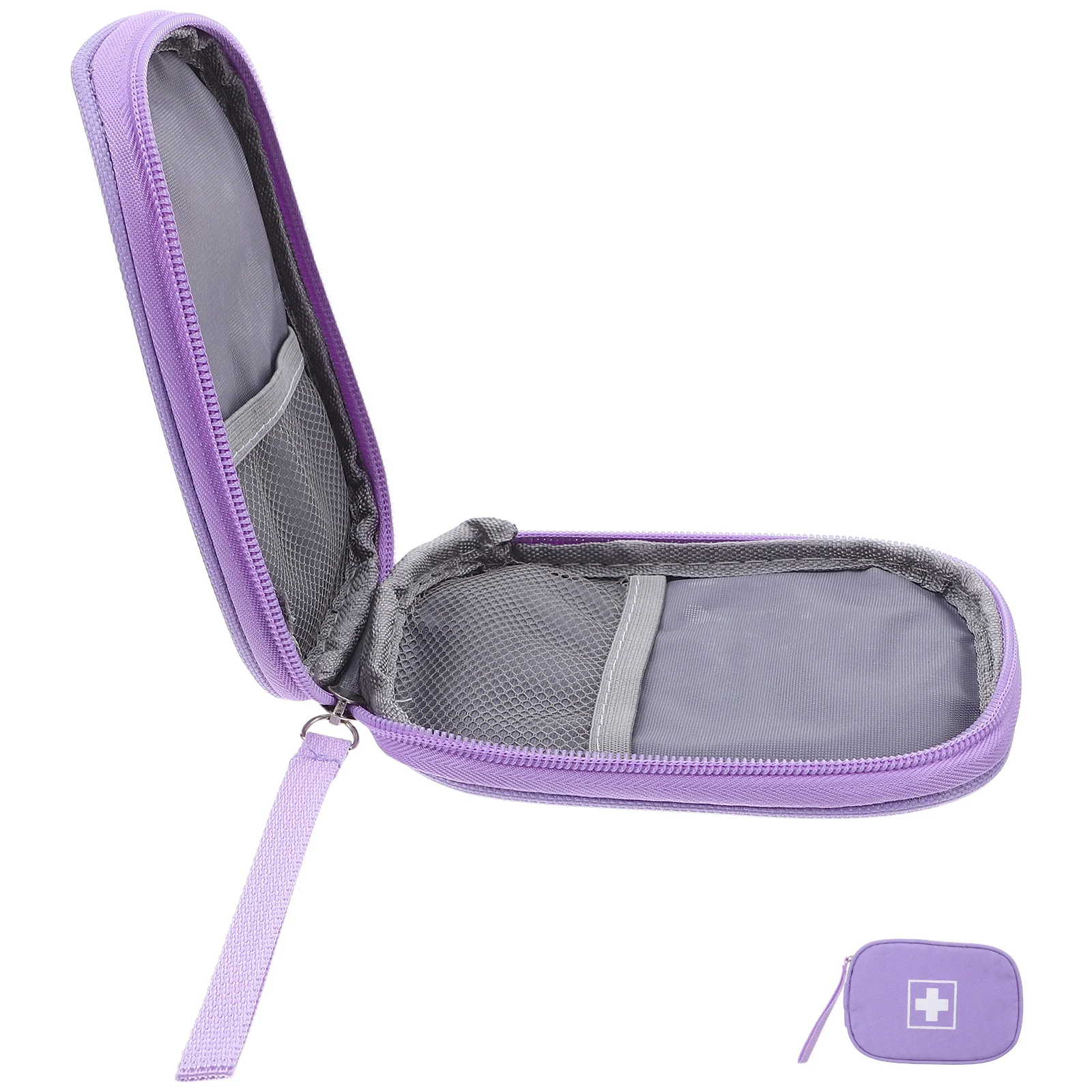 Small Waterproof Medical Bag Portable Compact First Aid Organizer Travel Medicine Storage Pouch Outdoor Use First Aid Bag