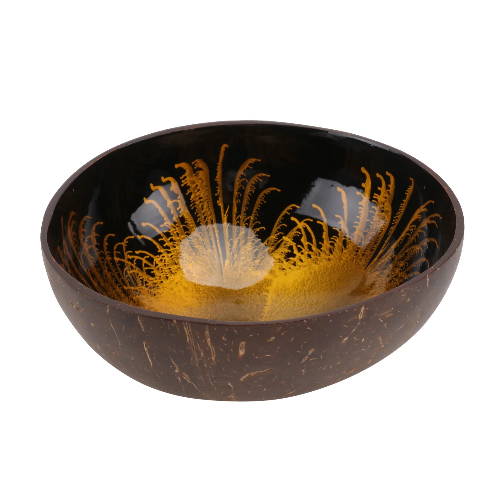 

Coconut Bowl Cups Opener Coffee Candy Key Serving Bowls Popcorn Containers Shell Storage Nuts Holder Decorate Child