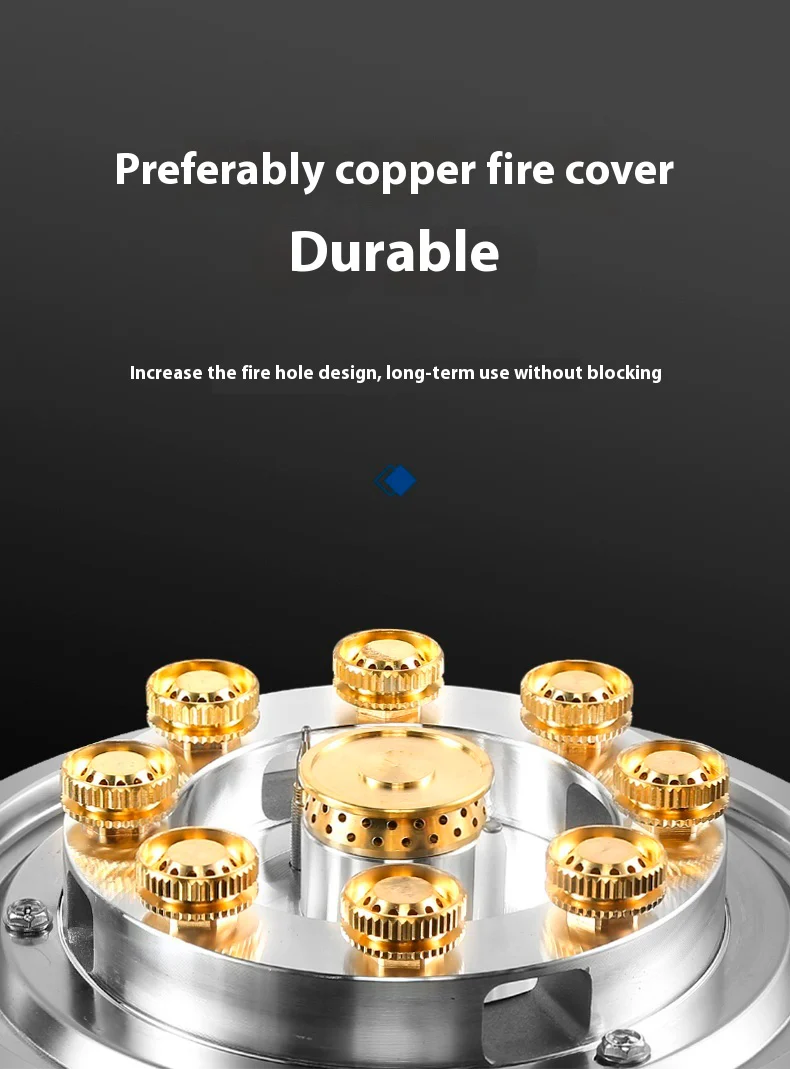 Easy to Clean Auto Ignition Gas Stove 5.2kw 2 Burners Tempered Glass Built-in gas cooker for Indoor Cooking