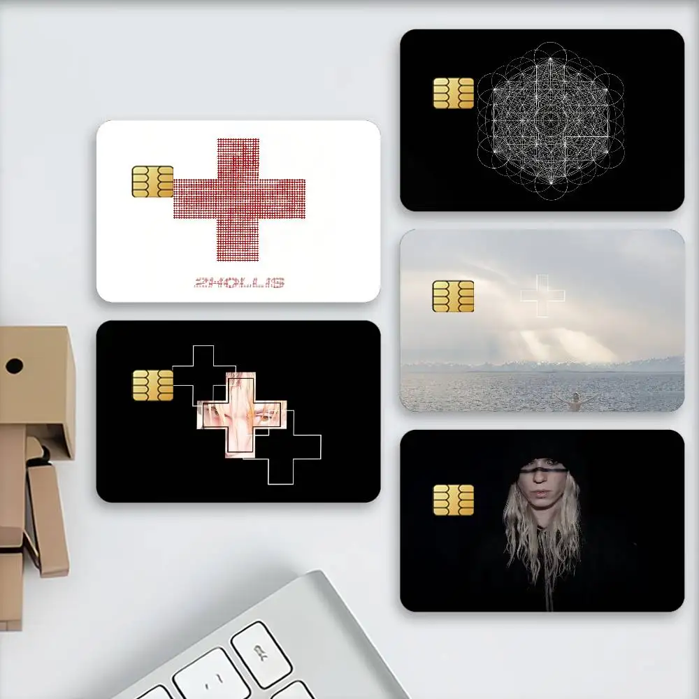 Singer 2hollis Credit Card Stickers Skin For Bank Debit Decorative Protection Scratch-resistant Gift 4PCS