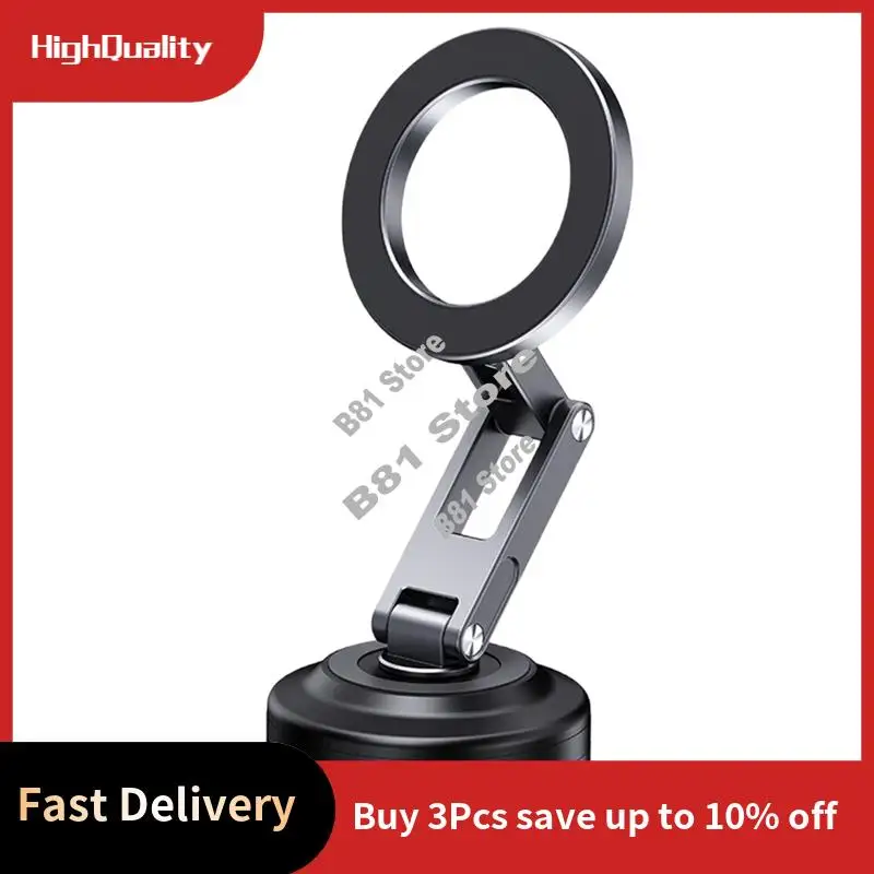 ABLA-Upgraded Magnetic Car Phone Holder 360°Rotation & Vacuum Suction Anti-Slip Shockproof Universal Fit For All Phones