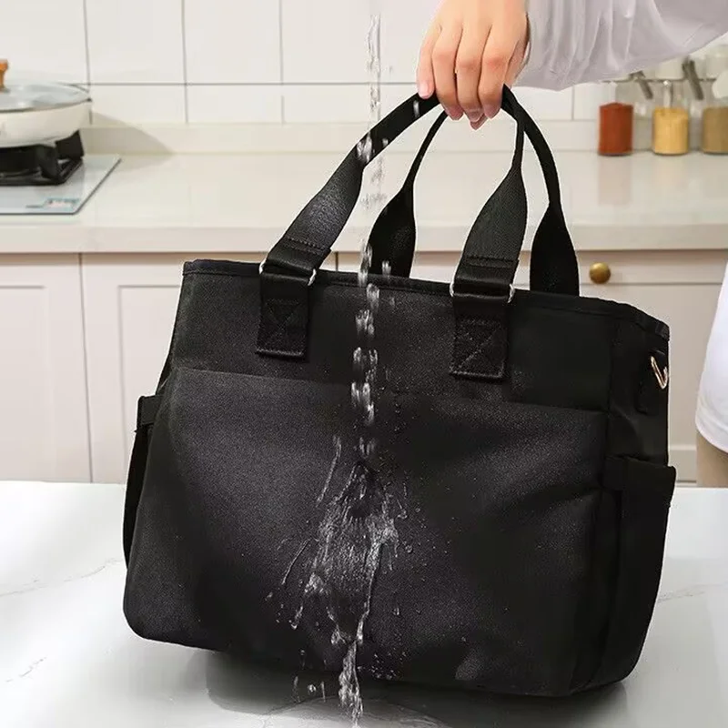 Large Capacity Insulated Lunch Bag Waterproof And Portable For School And Office Keep Your Food Fresh And Delicious Picnic Bag﻿