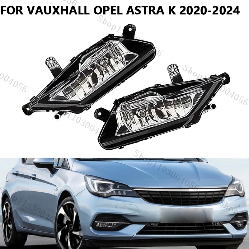 

Car Fog Light For Vauxhall Opel Astra K 2020-2024 Front Bumper Daytime Running Light Brake Fog Lamp 39217863 39217864