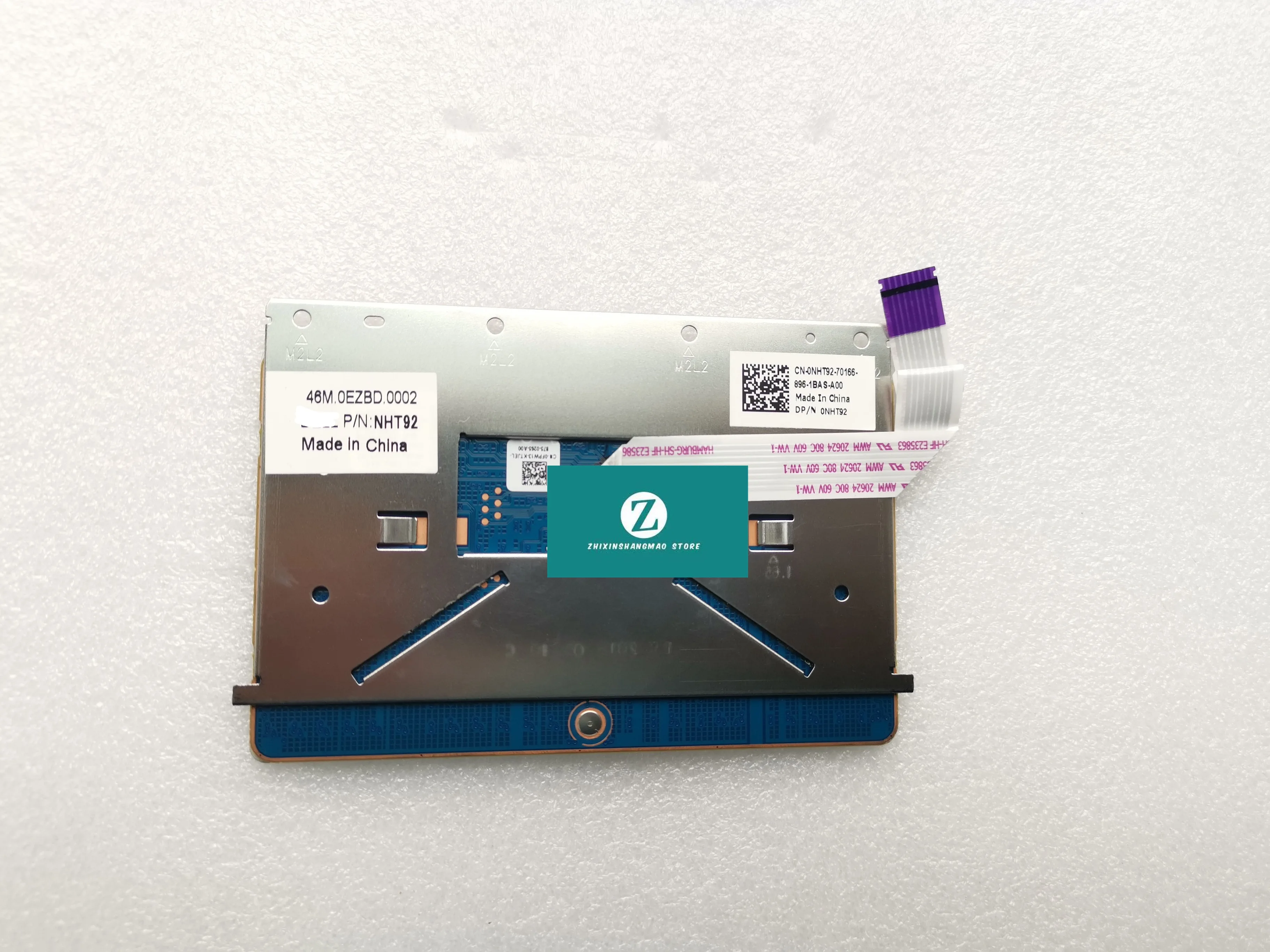 Imagem -02 - Genuíno para Dell Inspiron 13 7386 Touchpad Placa com Cabo 0fpw13 0nht92