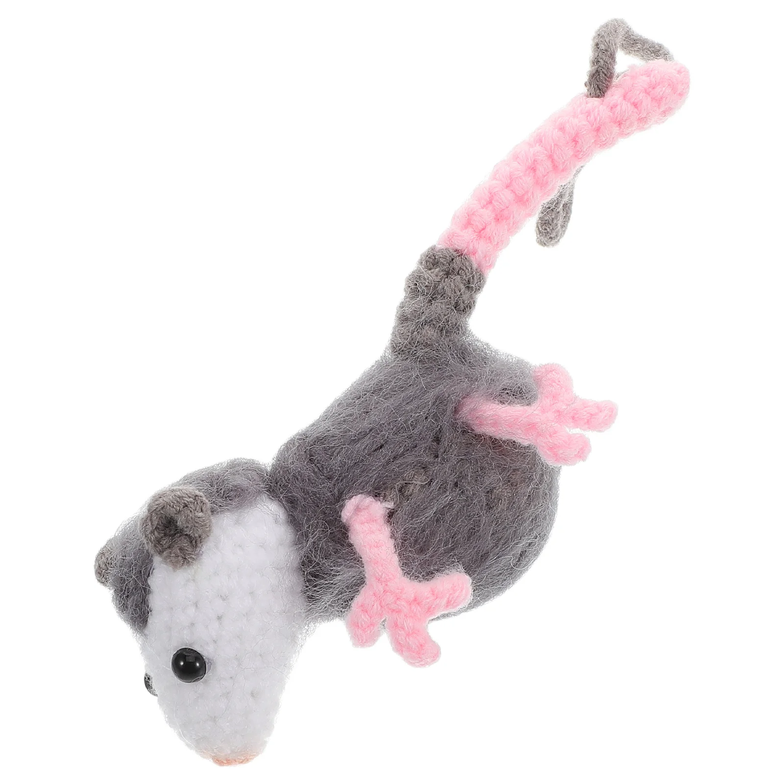 

Cute Didelphid Car Rearview Mirror Pendant Adorable Auto Interior Hanging Ornament Creative Automotive Decoration Charm