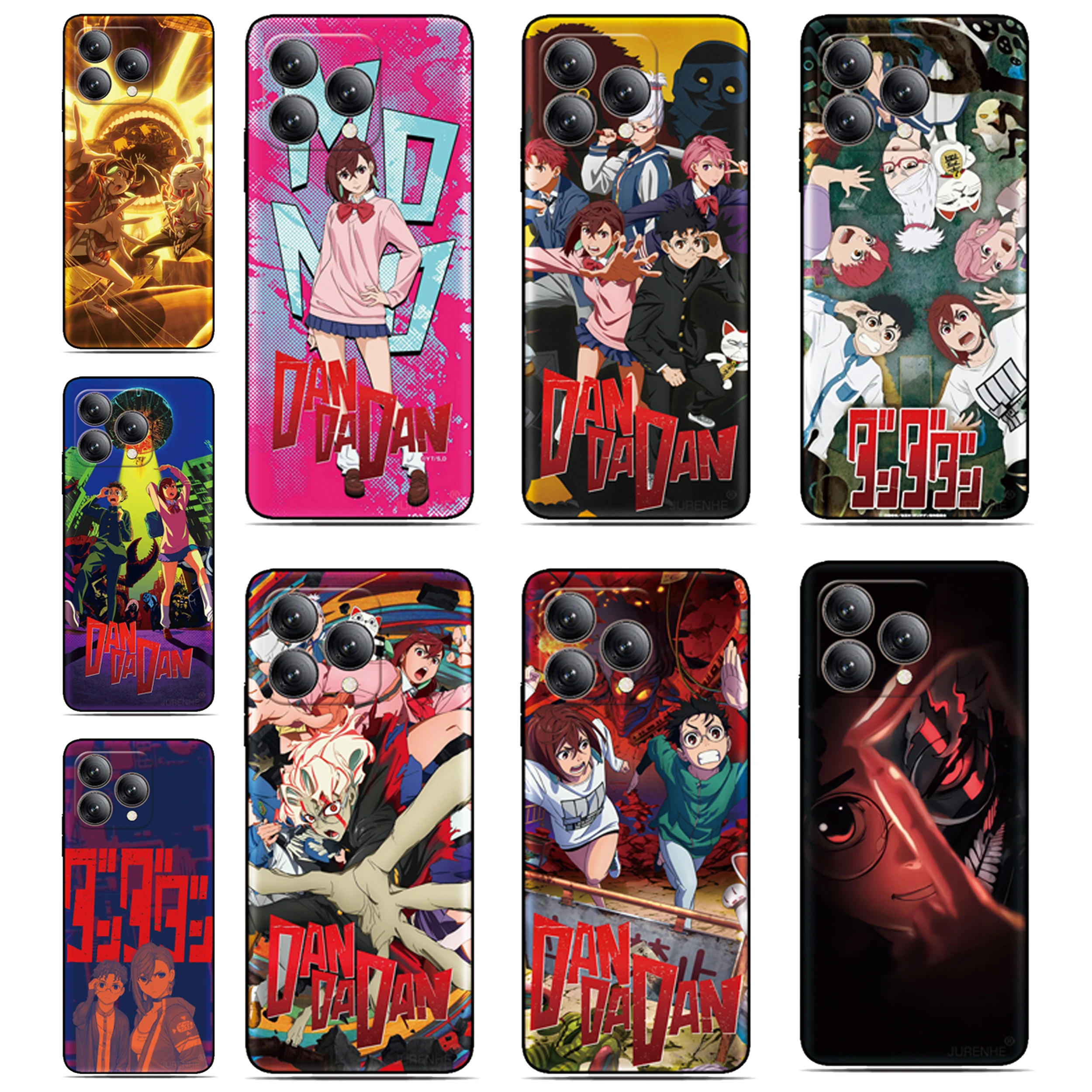Чехол Dandadan Anime для Cubot X100, Note 60, 50, 21 Max, 5, 3, A40, A20, A10, P80, P50, X70, X50, Nothing Phone 1, 2, CMF Pro 2a, 3a Lite