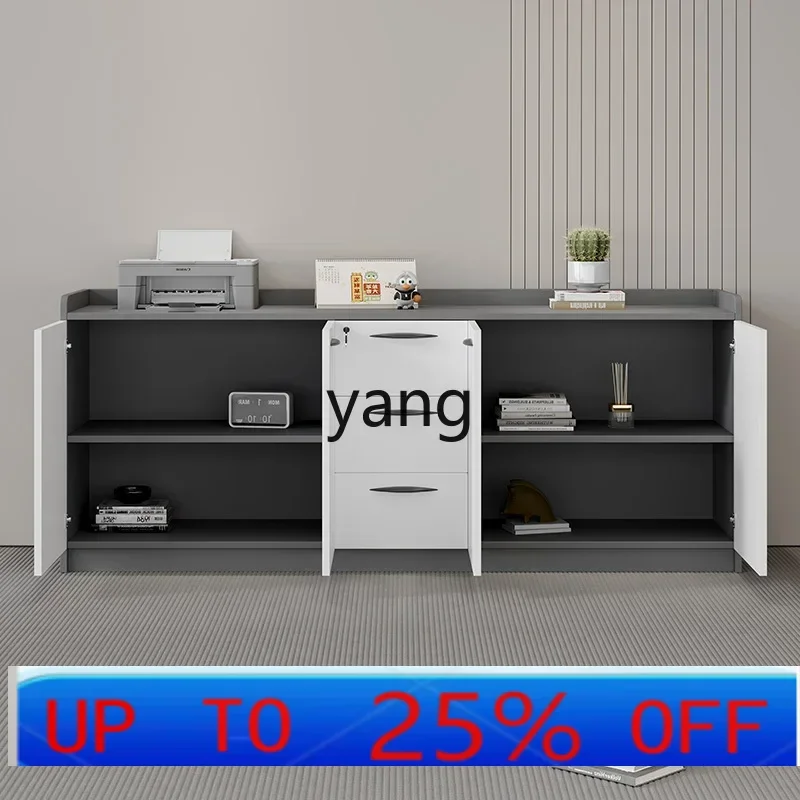 

LH printer placement cabinet office dedicated office tea cabinet storage low cabinet