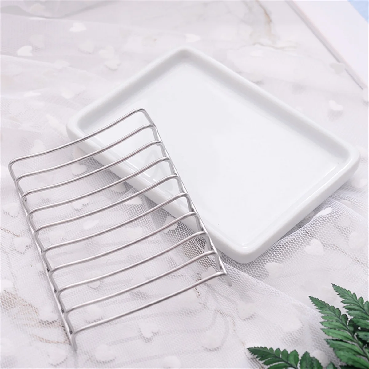 

Ceramic Soap Drainer Soap Dishes Shower Soap Holder Travel Soap Dish Soap Bar Holder Soap Holder for Teak Soap Dish