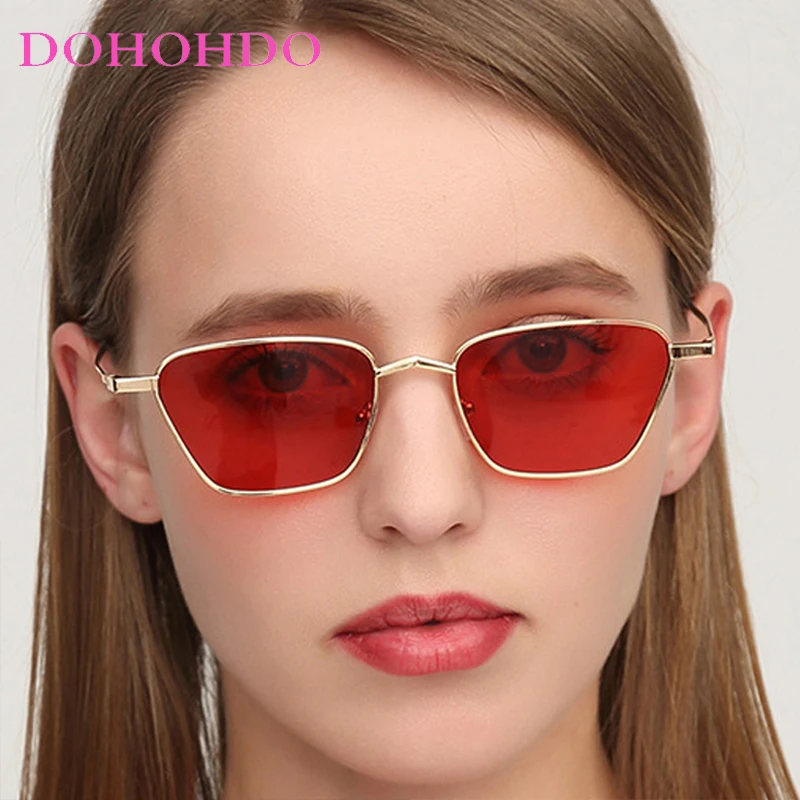 

Luxury Square Metal Frame Women Sunglasse Fashion Brand Design Outdoor Men Sun Glasses For Travel Driving Eyewear UV400 Lentes