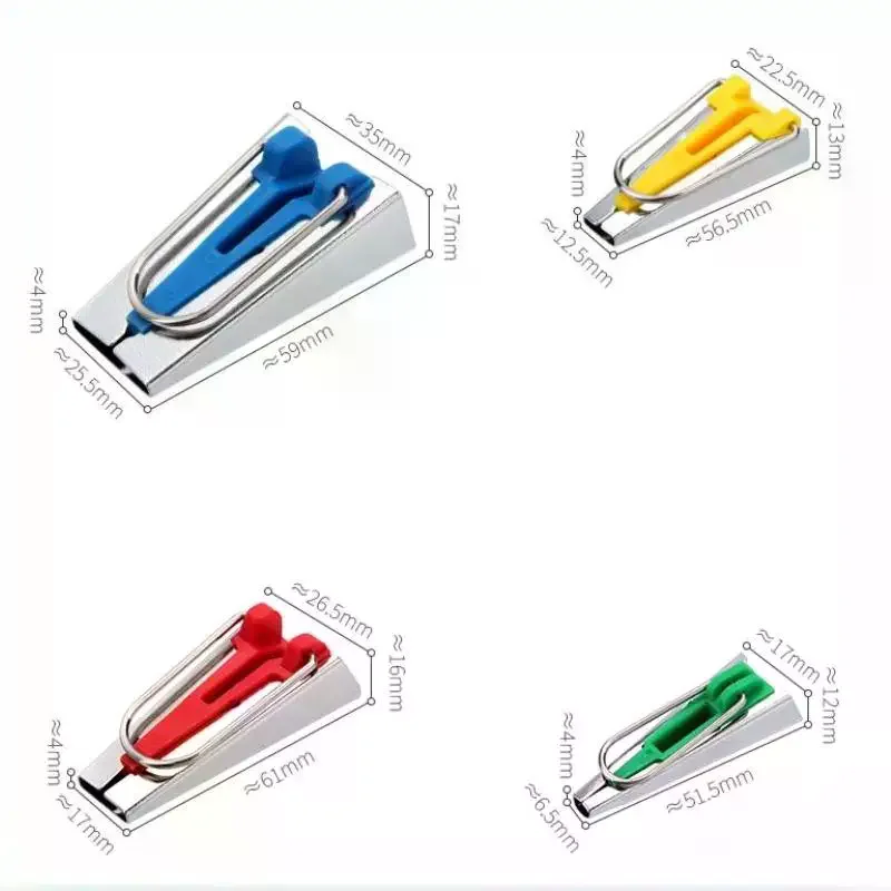 4pcs Set Bias Tape Maker Splicing Cloth: Binding Tool Overlocking Quilting Sewing Accessories DIY Craft