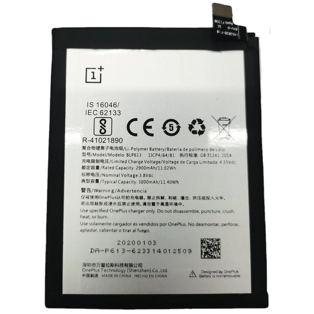 

New BLP613 Battery for OnePlus 3 A3000 Mobile Phone