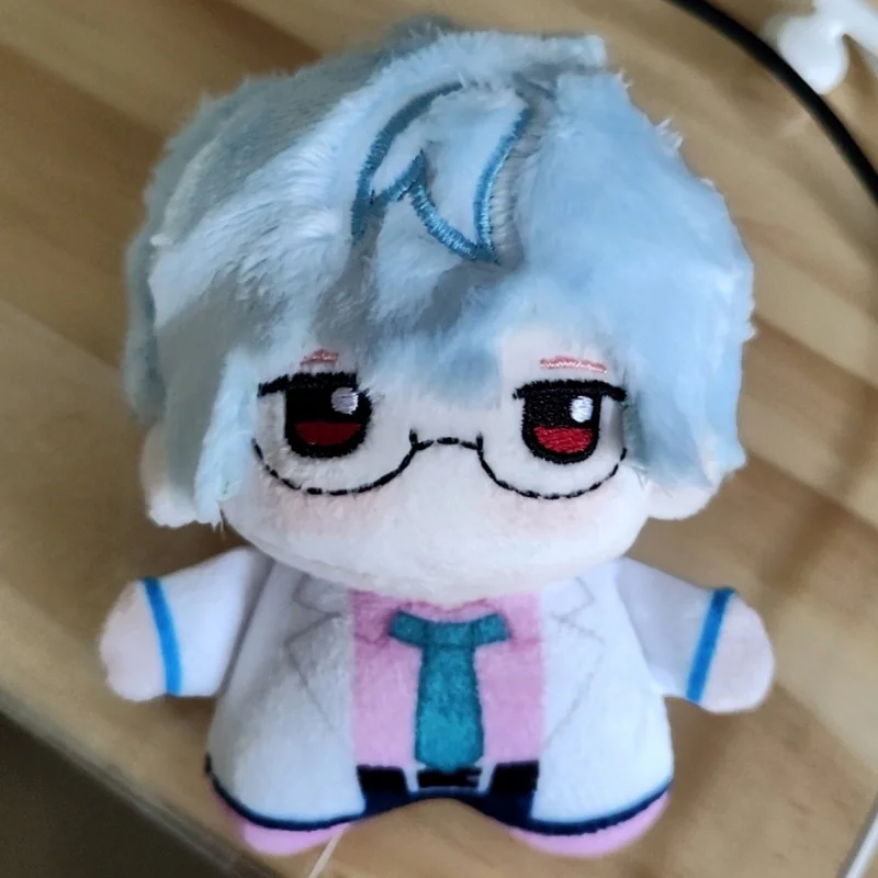 10cm Sakata Gintoki Plush Dolls Gintama Plush Doll Key Chain Bag Decoration Cute Doll Stuffed Collection Kids Toys Holiday Gifts