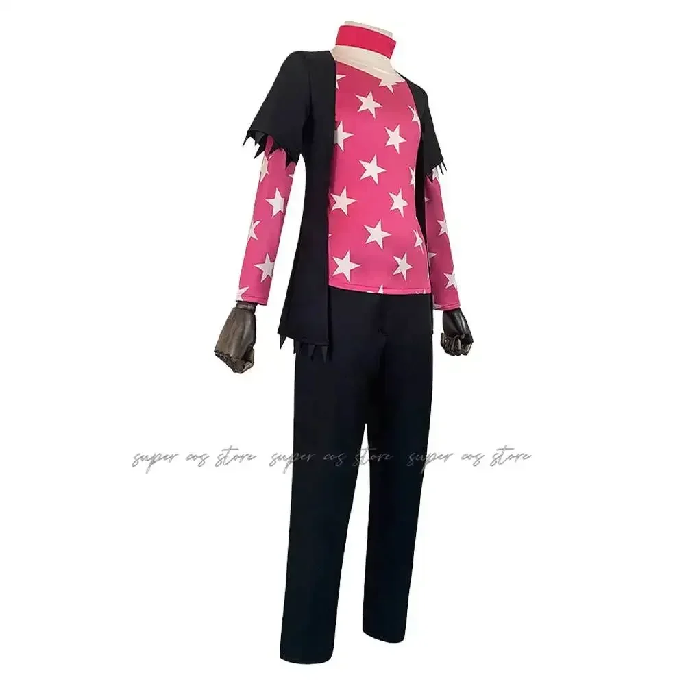 Octavia Cosplay Anime Fantasy Costume Suits Cartoon Helluva Cosplay Boss Disguise Neck Collar Women Roleplay Halloween Suit