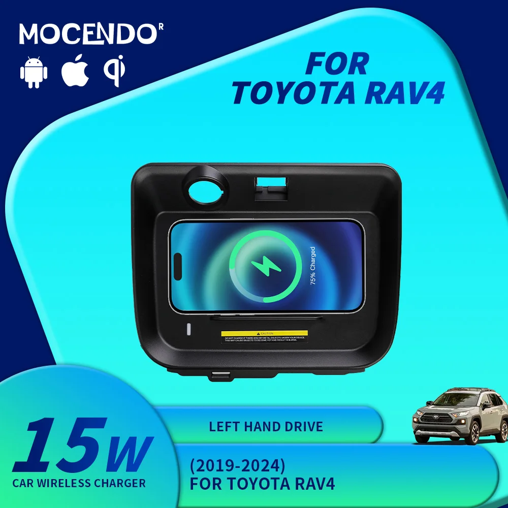 

Автомобильное зарядное устройство для Toyota RAV4 2019-2024, автомобильные аксессуары для быстрой зарядки, подходят для xiaomi, телефонов iphone, аксессуары для автомобилей