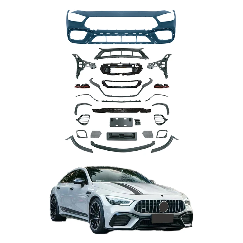

2020-2023 for W290 GT Automotive Body Kit New Front Bumper Rear Bumper Exhaust-Custom Fit