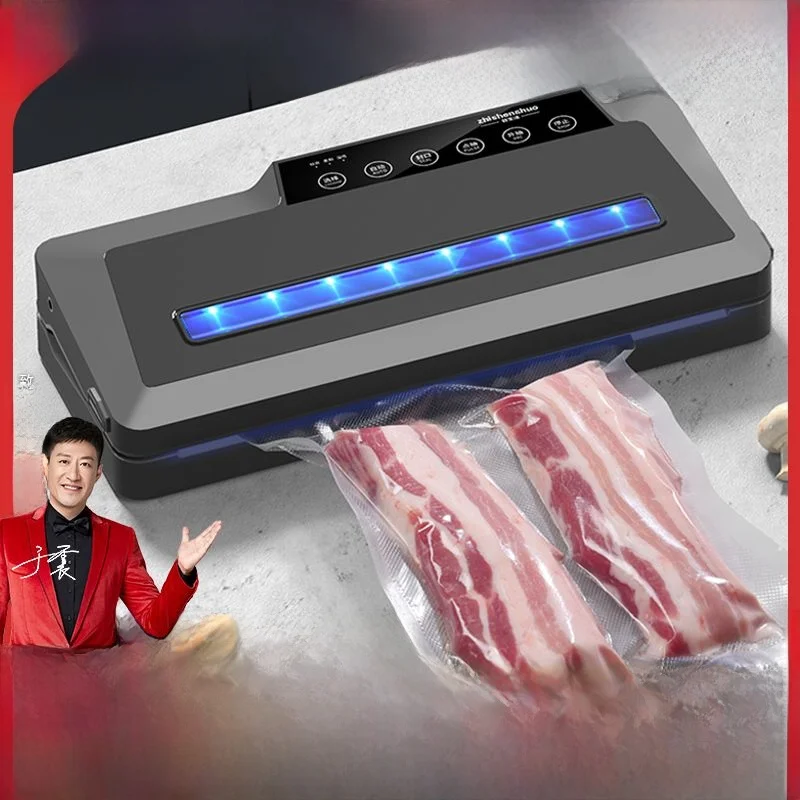 

Automatic Home Use Vacuum Sealer Machine Small Plastic Sealing Packaging Machine Home Preservation Commercial Food Sealing
