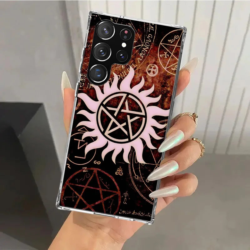Babaite Supernatural SPN Dean And Sam Phone Case for Samsung Galaxy S26 S24 S23 Ultra S25 Edge S22 S21 Plus S20 FE + Soft Print  - view 3
