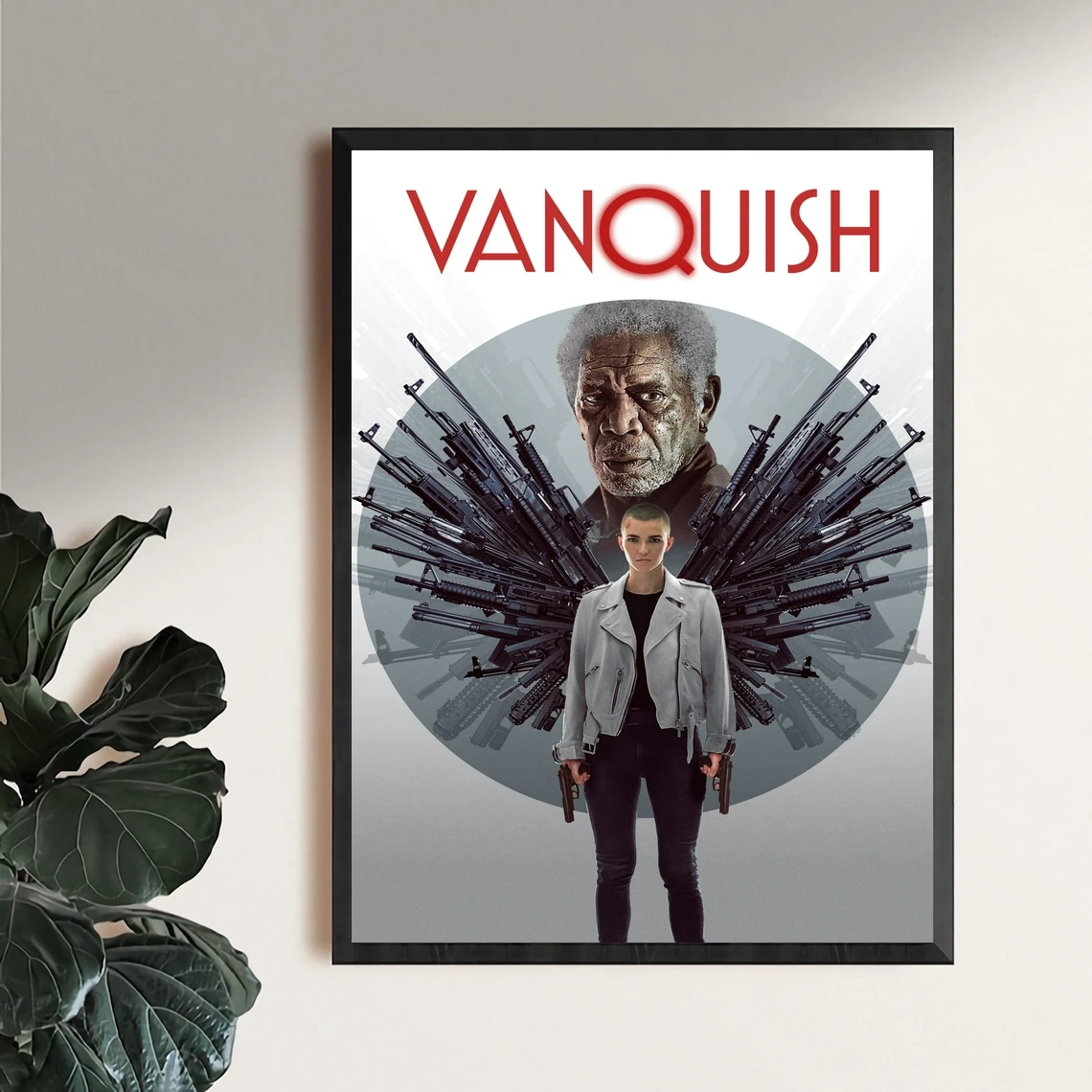 

Vanquish (2021) постер фильма «Звездный актер» художественная Обложка Печать на холсте декоративная живопись (без рамки)