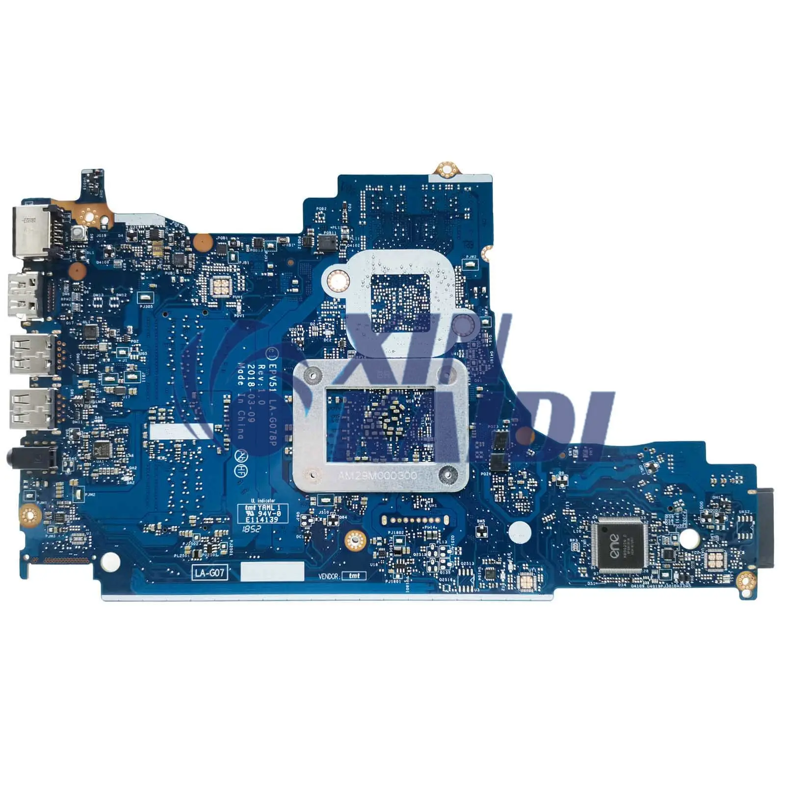 LA-G078P Motherboard For HP Pavilion 15-DB 15T-DB 255 G7 EPV51 L20477-601 Laptop Mainboard A9-9425 CPU DDR4