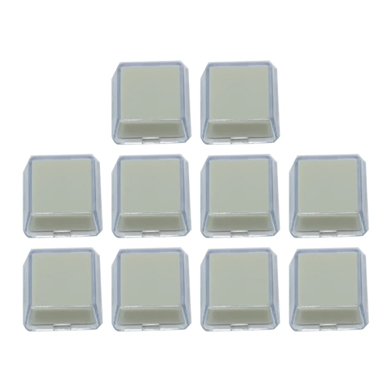 Mechanical Keyboard Keycaps 10Key ABS Transparent  Cap Double-layer 10mm 30mm