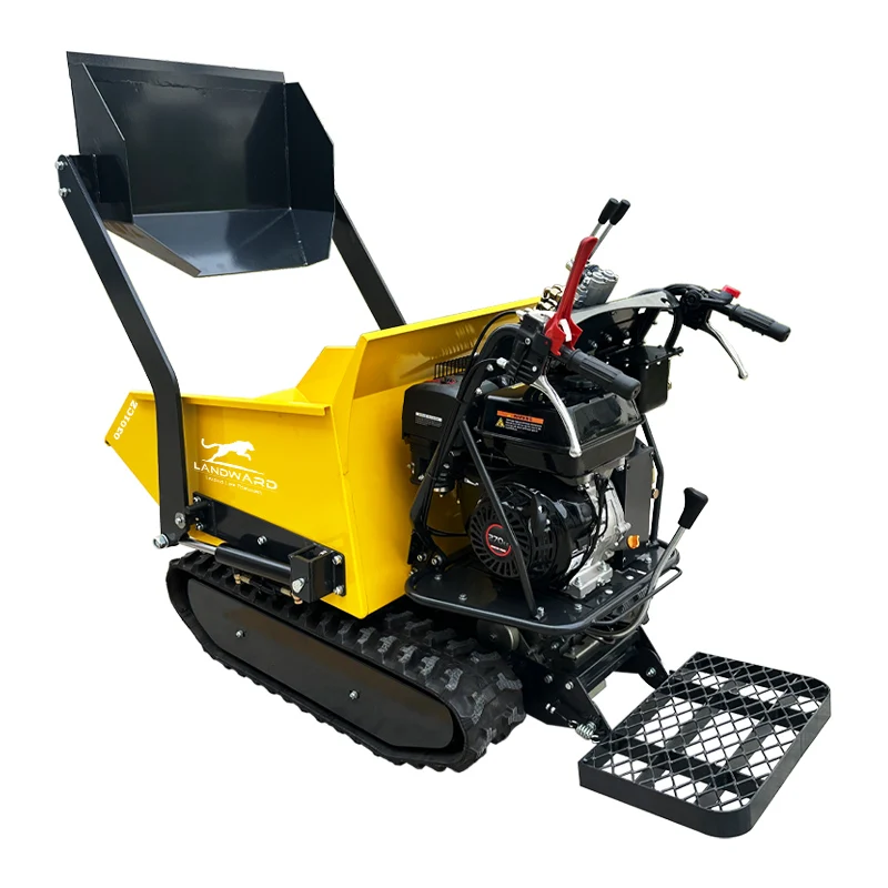 Fabrik direkt Neuve rkauf Hydraulik Gummi Crawler Mini Dumper 500kg Wagen Diesel Mini Effizient Betrieb Muldenkipper angepasst