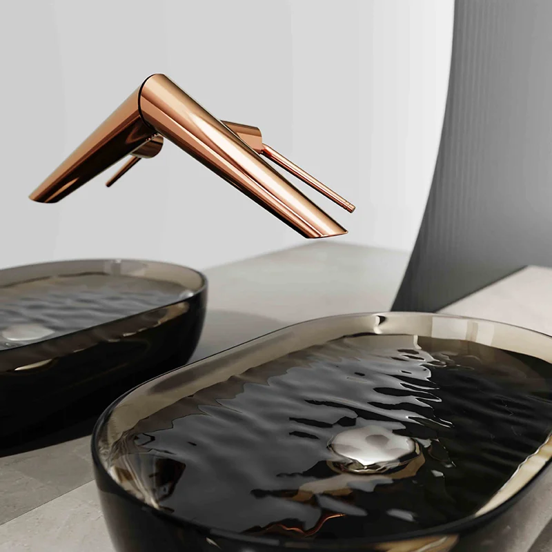 Basin Faucets Concealed Pre-buried Wall Mounted Faucet Chrome/White/Gold Hot & Cold Wash Basin Copper Tap Bathroom Accessories