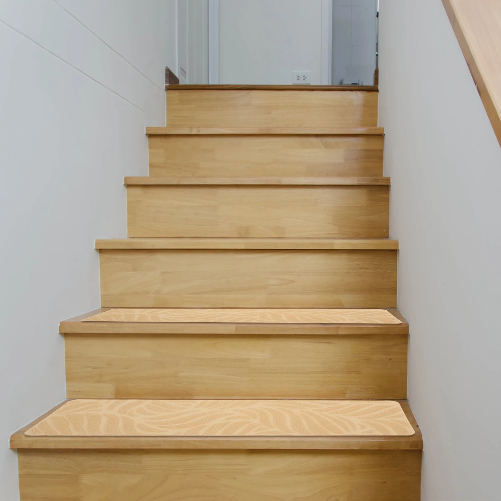 

Anti Slip Stair Treads Carpet Runner Peel Stick Indoor Wooden Steps Non Slip Stair Covers Mats Spiral Staircase Treads