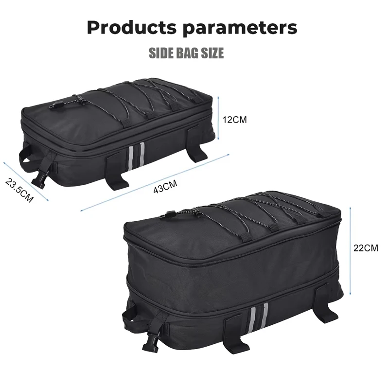 Motorcycle Accessories Top Bags For R 1200 1250GS LC Adv Top Panniers Bag Case Luggage Bags Travel Box Moto Trunk