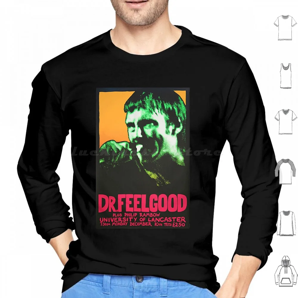 My Favorite People Dr Feelgood Concert Light Weight Hoodie Gift For Fan Hoodie cotton Long Sleeve My Favorite People