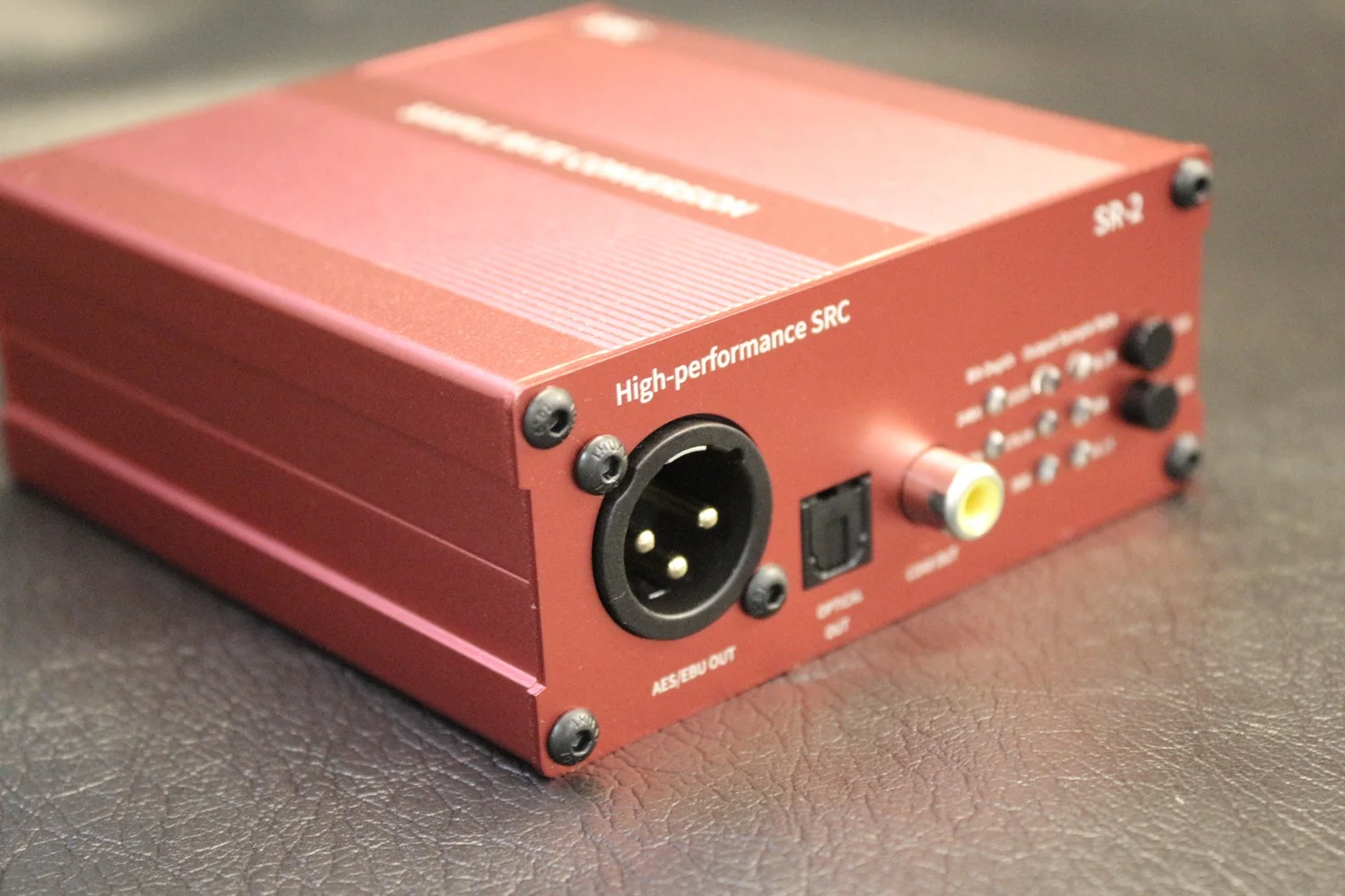 NVARCHER محول معدل أخذ عينات الإشارات الرقمية الألياف المحورية AES 44.1k-192 كيلو هرتز