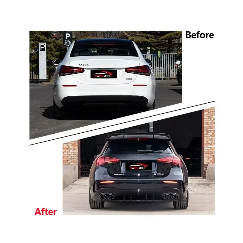 Facelift Body Kits for W201 W202 W203 W204 W205 W208 W209 W210 W211 W212 W213 W218 W219 C63 Car Tuning Car Bumper
