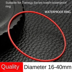 For Tissot 1853 Watch Waterproof Ring T41 T033 T099 T035 Men Women Watch Gasket Watchmaker Silicone Back Cover Sealing Dust Ring